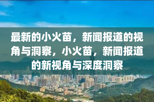 最新的小火苗,新闻报道的视角与洞察,小火苗,新闻报道的新视角与深度洞察中山市多米克自动化设备有限公司