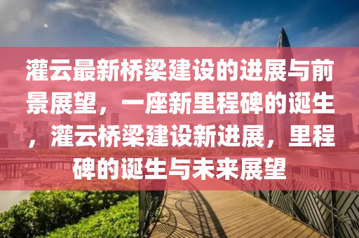 灌云最新桥梁建设中山市多米克自动化设备有限公司的进展与前景展望,一座新里程碑的诞生,灌云桥梁建设新进展,里程碑的诞生与未来展望