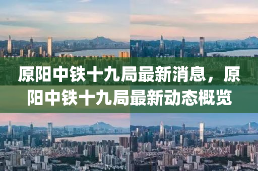 原阳中铁十九局最新消息,原阳中铁十九局最新动态概览中山市多米克自动化设备有限公司